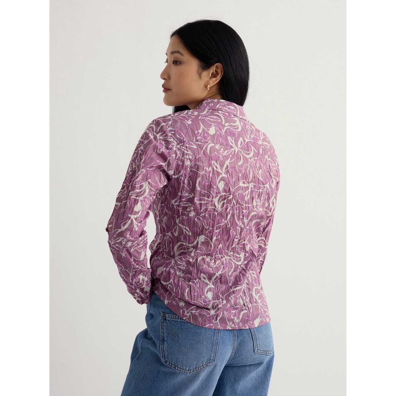 Seasalt Cornwall Larissa Shirt - Fluid Lines Verbena image number 1